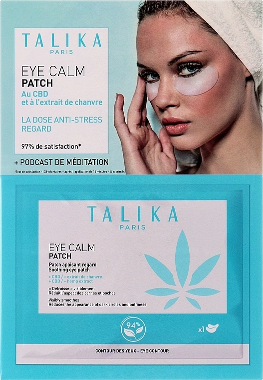 Talika Заспокійливі патчі для контуру очей Eye Calm Patch - фото N2