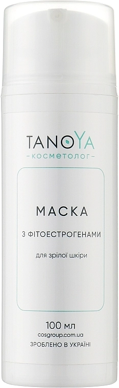 Tanoya Маска с фитоэстрогенами для зрелой кожи Косметолог - фото N1