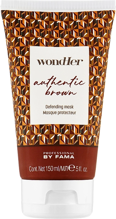 Professional By Fama Маска для коричневых оттенков Wondher Authentic Brown Defending Mask - фото N1
