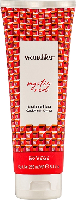 Professional By Fama Кондиционер для медных и красных оттенков Wondher Mystic Red Boosting Conditioner - фото N1