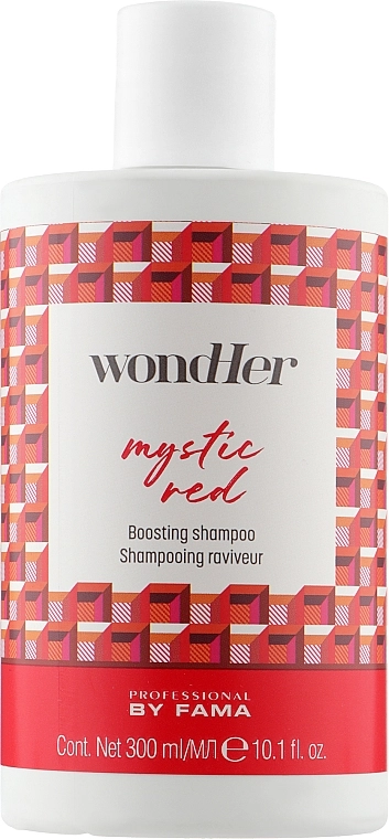 Professional By Fama Шампунь для медных и красных оттенков Wondher Mystic Red Boosting Shampoo - фото N1