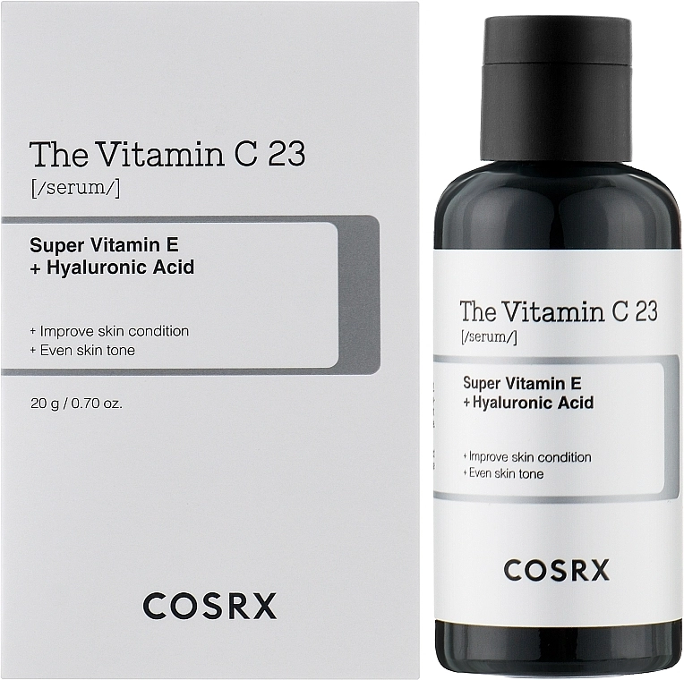 Висококонцентрована сироватка для обличчя з вітаміном C - CosRX The Vitamin C 23 Serum, 20 мл - фото N2
