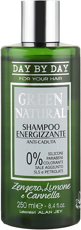 Alan Jey Шампунь энергетический против выпадения волос Green Natural Shampoo - фото N1