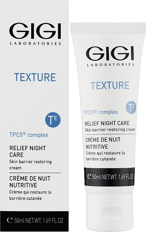 Gigi Питательный, ночной крем для лица Texture Relief Night Care - фото N2