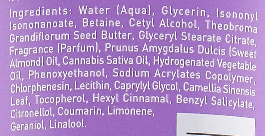 Gigi Лосьйон для тіла зволожувальний Hemp Seed Oil & Shea Butter Intense Body Hydrating - фото N3