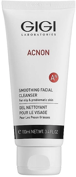 Gigi Гель для глибокого очищення жирної й проблемної шкіри Acnon Smoothing Facial Cleanser - фото N1