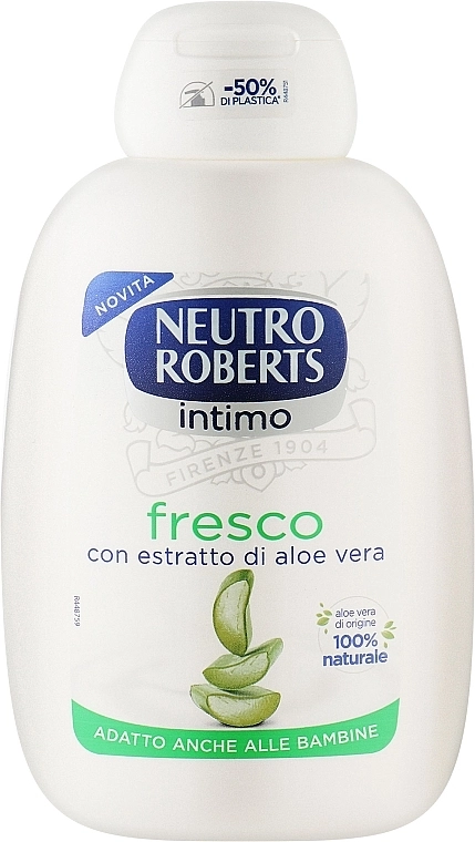 Neutro Roberts Засіб для інтимної гігієни з екстрактом алое Aloe Vera Intimate Fresh (запасний блок) - фото N1