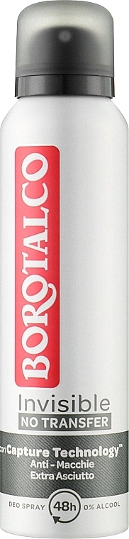 Borotalco Дезодорант-спрей Invisible Deo Spray - фото N2