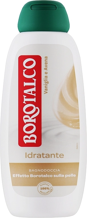 Borotalco Гель для душу "Ваніль та овес" Idratante Vanilla & Oats Body Wash - фото N1