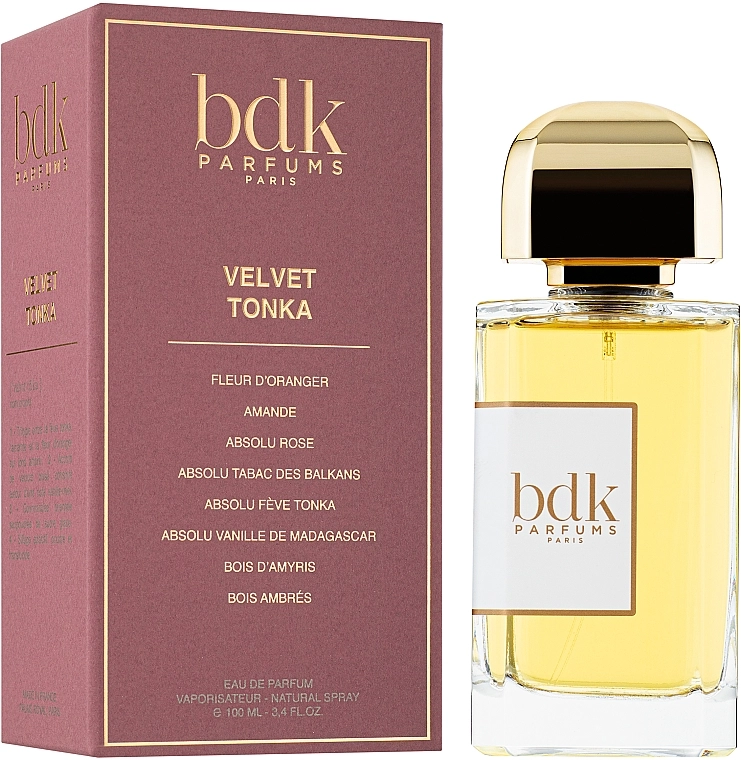 BDK Parfums Velvet Tonka Парфюмированная вода - фото N2