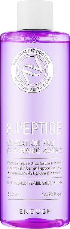 Enough Очищувальна вода з пептидами 8 Peptide Sensation Pro Cleansing Water - фото N1