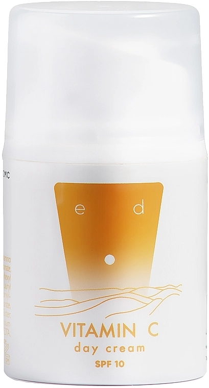 Ed Cosmetics Денний крем для обличчя "Вітамін С" SPF 10 Vitamin C Day Cream SPF 10 - фото N1