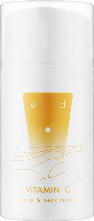 Ed Cosmetics Маска для лица и шеи с витамином С Vitamin C Face & Neck Mask, 30ml - фото N6