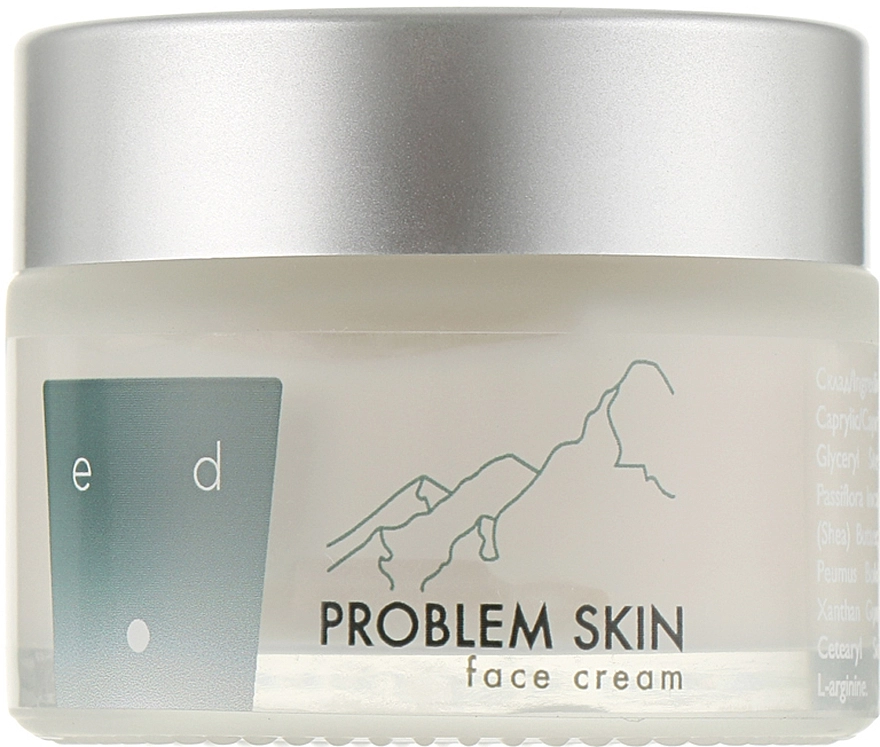 Ed Cosmetics Крем для обличчя "Проблемна шкіра" Problem Skin Face Cream - фото N6