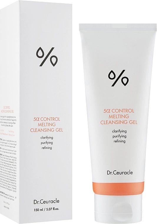 Dr. Ceuracle Себорегулювальний гель для вмивання "5-альфа контроль" 5α Control Melting Cleansing Gel - фото N2