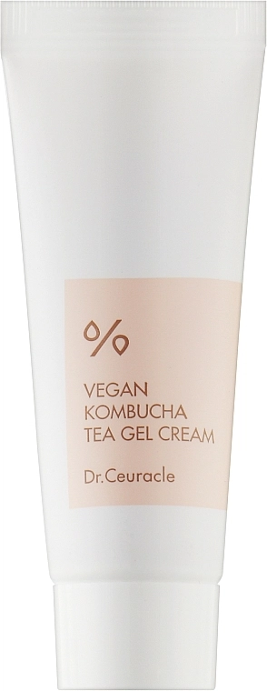 Dr. Ceuracle Веганский крем-гель для лица с экстрактом комбучи Vegan Kombucha Tea Gel Cream (мини) - фото N1