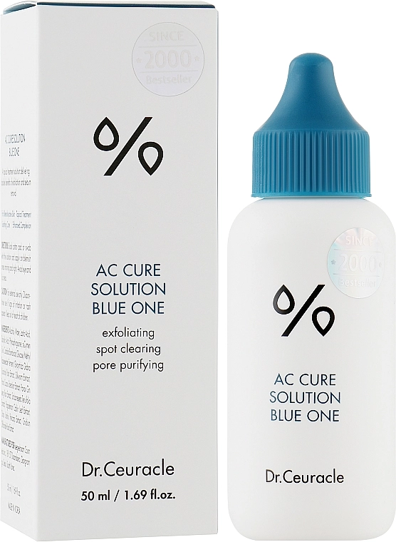 Dr. Ceuracle Точкова сироватка для обличчя проти акне Ac Care Solution Blue One - фото N1