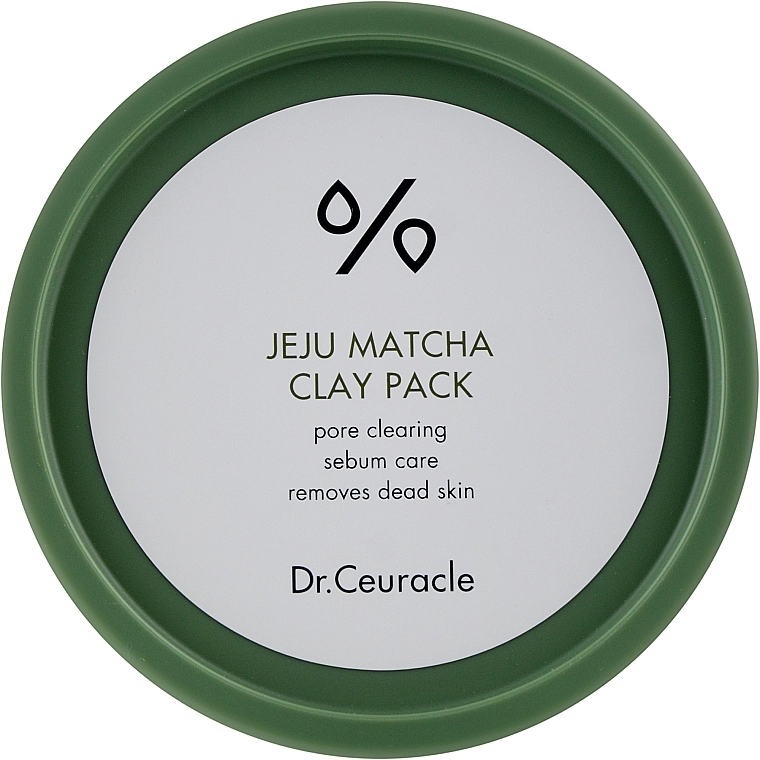 Dr. Ceuracle Очищающая глиняная маска с матча для лица Jeju Matcha Clay Pack - фото N1