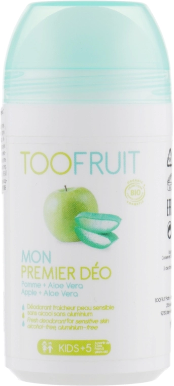 TOOFRUIT Дезодорант "Мій перший део" Fresh Deodorant Sensetive Skin - фото N2