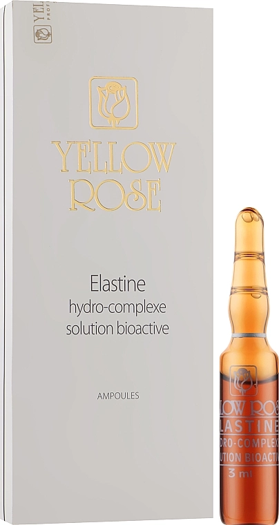 Yellow Rose Сироватка біоактивна з морським еластином Elastine Hydro-Complexe Solution Bio-Active Ampoules - фото N1