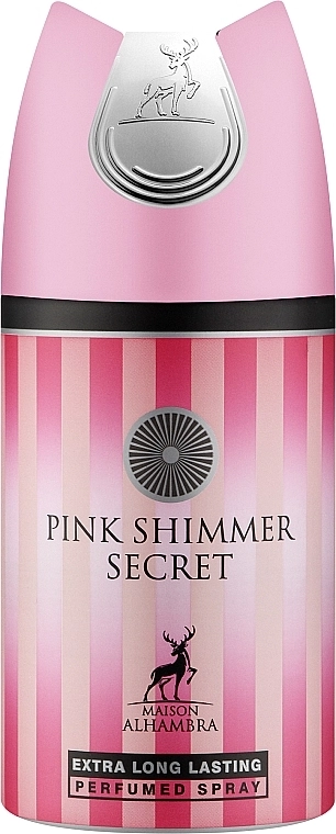Alhambra Pink Shimmer Secret Дезодорант спрей - фото N2