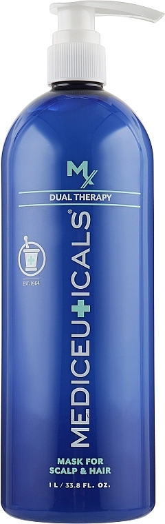 Mediceuticals Відновлювальна антивікова маска для волосся і шкіри голови MX Dual Therapy Mask For Scalp And Hair - фото N3