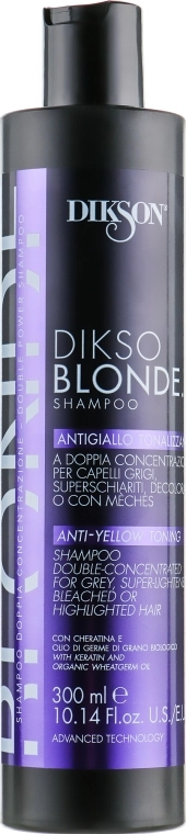 Dikson Шампунь для світлого волосся Dikso Blonde Shampoo - фото N1