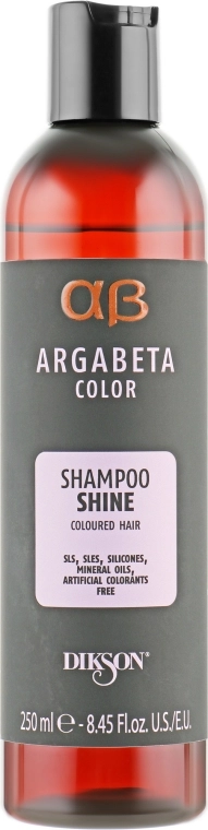 Dikson Шампунь для окрашенных волос Argabeta Shine Shampoo - фото N1