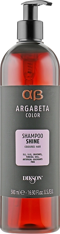Dikson Шампунь для окрашенных волос Argabeta Shine Shampoo - фото N3