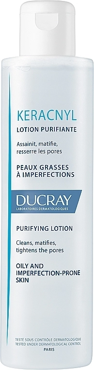 Ducray Очищувальний лосьйон Keracnyl Purifying Lotion - фото N1