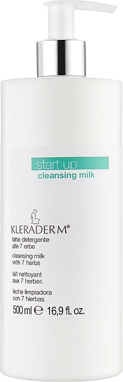 Kleraderm Молочко очищувальне, делікатне для обличчя Start Up Cleansing Milk - фото N4