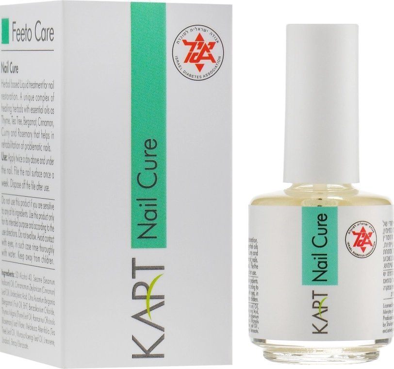 Kart Профилактическая противогрибковая жидкость для ногтей Feeto Care Nail Cure - фото N1