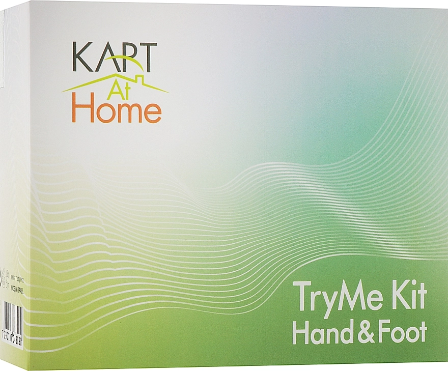 Kart Набір "Ознайомчий" Effective Try Me Kit Pedicure (h/oil/5ml + h/cr/30ml + f/cr/20ml) - фото N1