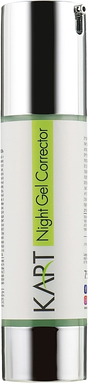 Kart Коригувальний нічний гель для обличчя Effective Clear & Matte Night Gel Corrector - фото N1