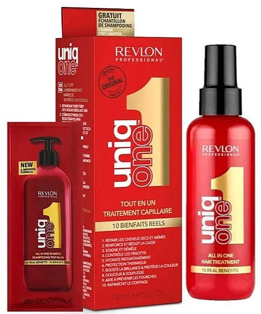 Revlon Professional Набір Uniq One (h/mask/150ml + shm/20ml) - фото N1