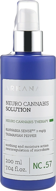 Arkana Лосьйон для шкіри, яка потребує активного відновлення Neuro Cannabis Therapy Solution - фото N1