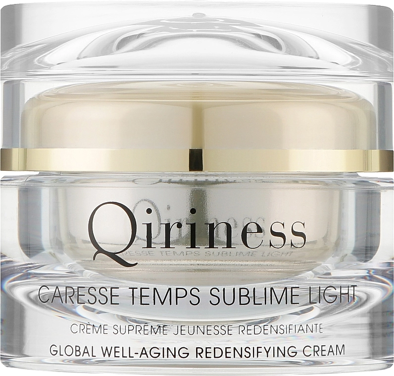 Qiriness Омолоджувальний відновлювальний крем для обличчя Caresse Temps Sublime Light - фото N1