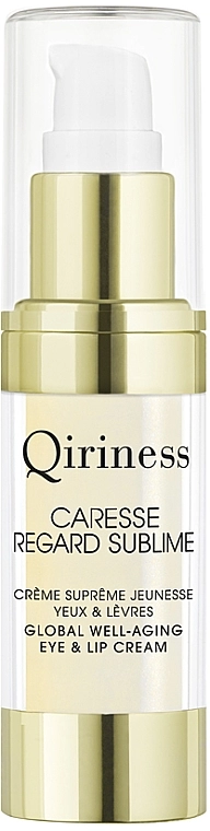 Qiriness Антивіковий крем для контуру очей і губ Ultimate Anti-Age Eye&Lip Cream - фото N1