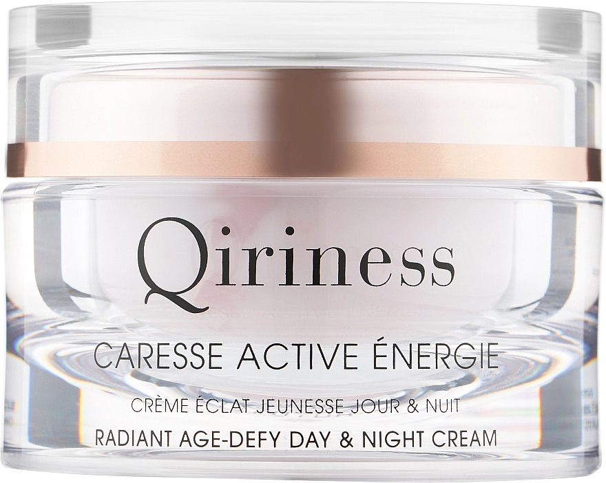 Qiriness Розгладжувальний крем для обличчя "Енергія і сяйво" Caresse Active Enegie Radiant Age-Defy Day&Night Cream - фото N1