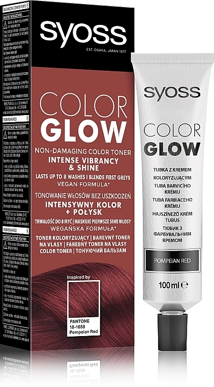 SYOSS Тонувальний бальзам для волосся Color Glow - фото N8