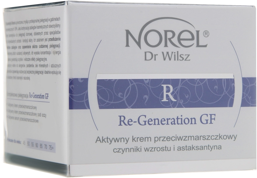Norel Активный крем против морщин Re-Generation GF Active Anti-Wrinkle Cream - фото N1