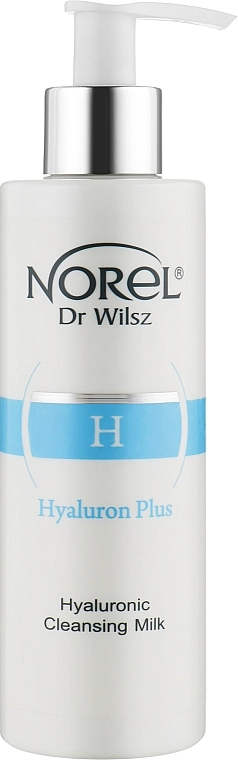 Norel Ультраувлажняющее очищающее молочко с гиалуроновой кислотой Hyaluronic Plus Cleansing Milk - фото N1