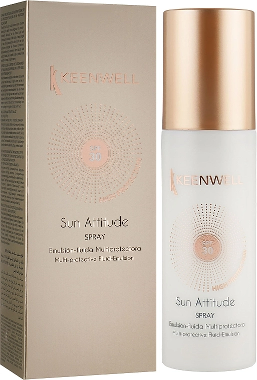 Keenwell УЦЕНКА Мультизащитный спрей-флюид для тела Sun Care Multi-Protective Fluid Body Emulsion SPF 30 Spray * - фото N1