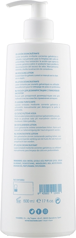 Keenwell Лосьйон для очищення шкіри Premier Basic Descaling Lotion - фото N2