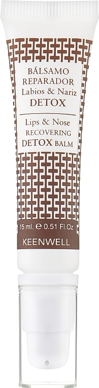 Keenwell Увлажняющий питательный бальзам для губ Lips & Nose Recovering Detox Balm - фото N1