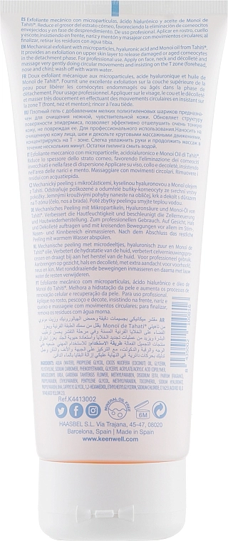 Keenwell М'який скраб-пілінг з поліетиленовими кульками Premier Basic Profesional Soft Scrub Peeling - фото N3