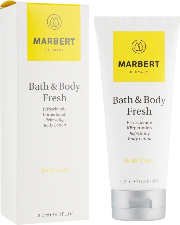 Marbert Освежающий лосьон для тела с ароматом цитрусовых Bath & Body Fresh Refreshing Body Lotion - фото N1
