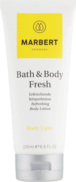 Marbert Освежающий лосьон для тела с ароматом цитрусовых Bath & Body Fresh Refreshing Body Lotion - фото N2