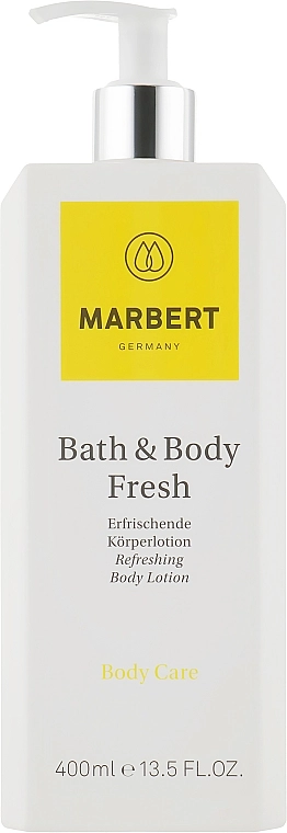 Marbert Освіжальний лосьйон для тіла з ароматом цитрусових Bath & Body Fresh Refreshing Body Lotion - фото N4