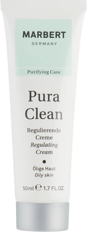 Marbert Крем для жирної шкіри Purifying Care Pura Clean Regulierende Creme - фото N2